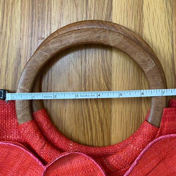 Statement Purse! Handmade in Madagascar! Mar Y Sol - Picture 6 of 9